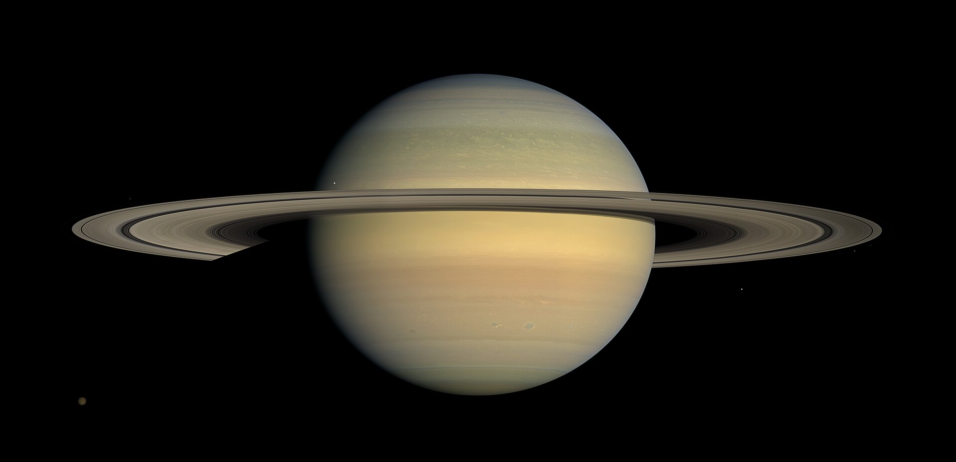 Saturn and its rings