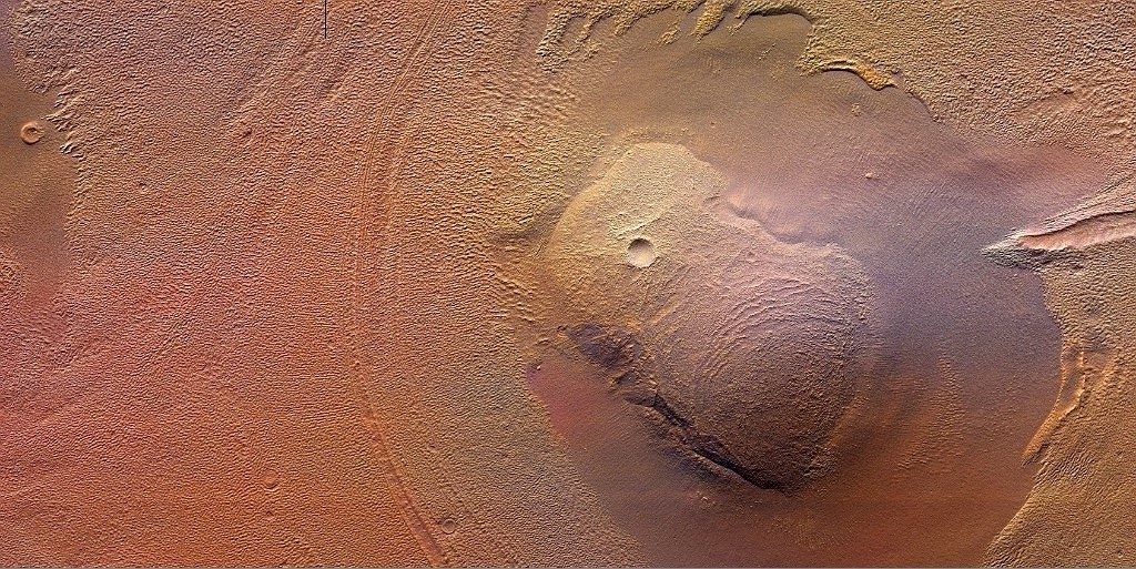 The surface of Mars